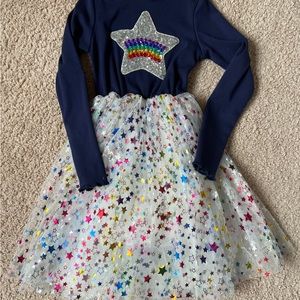 Like New Lola and the Boys SHINING STAR FAIRYDUST TUTU DRESS